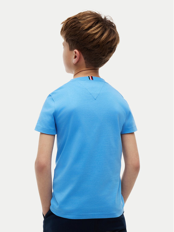 Tommy Hilfiger Tommy Hilfiger T-shirt Essential KB0KB06879 M Svijetlo plava Regular Fit
