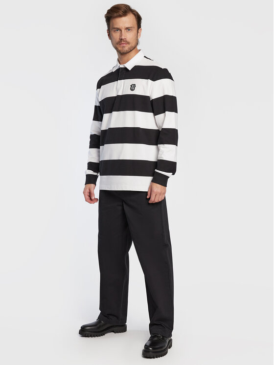 Tuta vans nera strisce bianche cheap