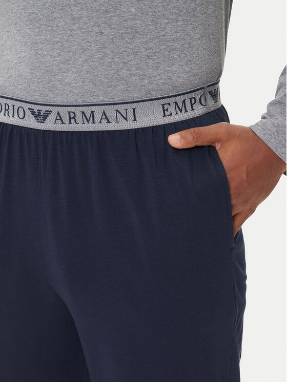 Emporio Armani Underwear Emporio Armani Underwear Pižama EM000610 AF10776 M8098 Pilka Regular Fit