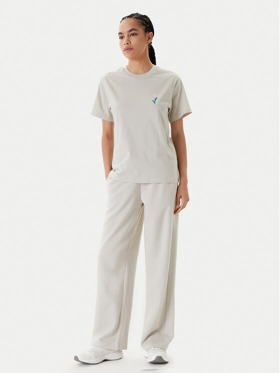 adidas adidas Tricou House of Tiro Graphic JM4358 Bej Regular Fit