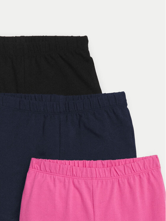 Gap Gap Set 3 parov špotnih kratkih hlač 338180-00 Pisana Regular Fit