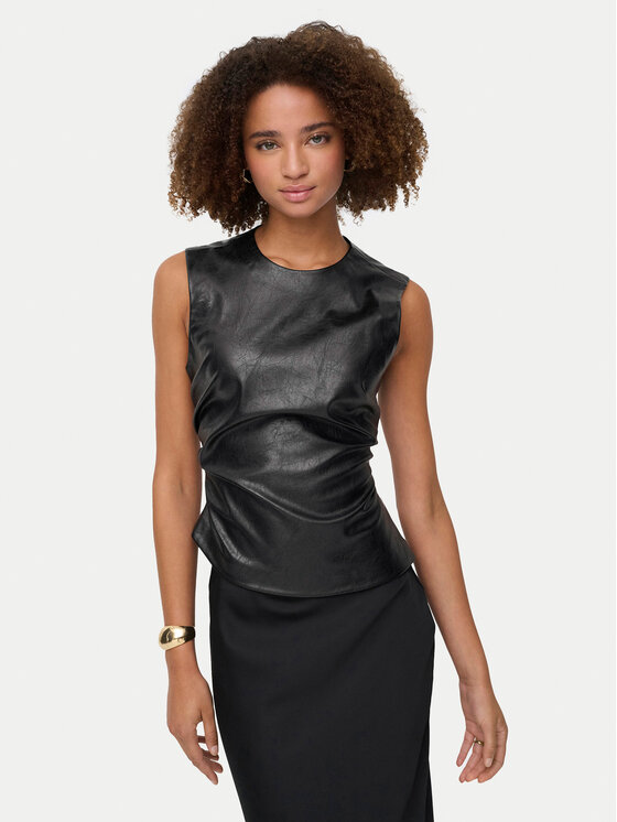 ONLY Blúzka Mone 15360230 Čierna Slim Fit