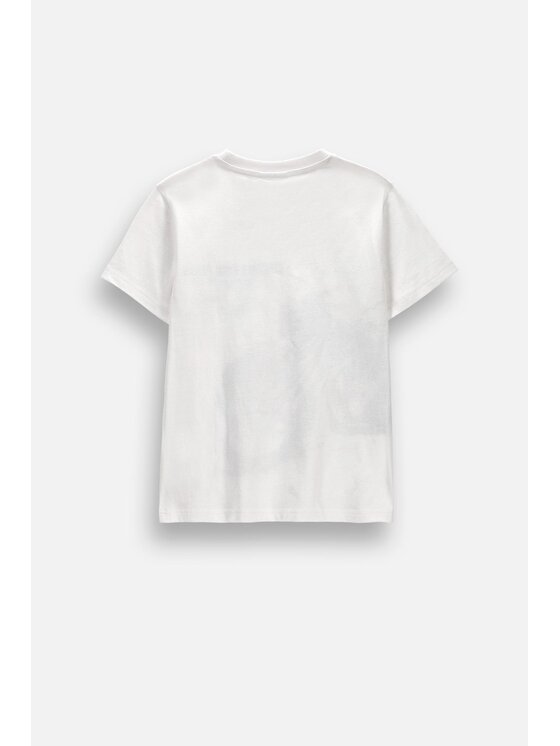Coccodrillo Coccodrillo T-Shirt ZC6143217VBB-001 Biały Regular Fit