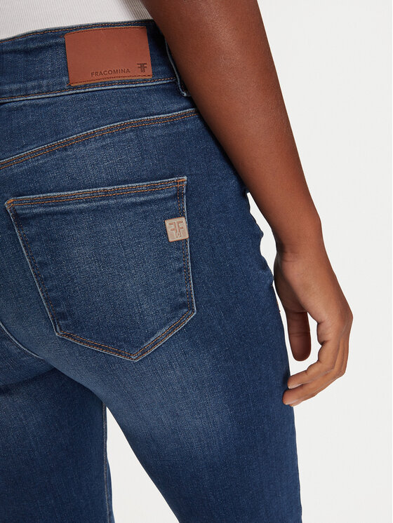 Fracomina Fracomina Teksad FP24WV7010D46093 Sinine Skinny Fit