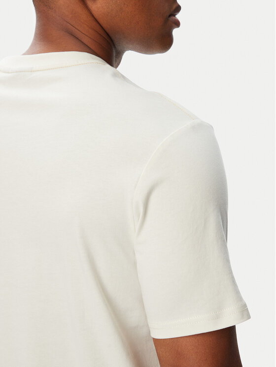 Napapijri Napapijri T-shirt Cabin NP0A8B3F Krem Relaxed Fit
