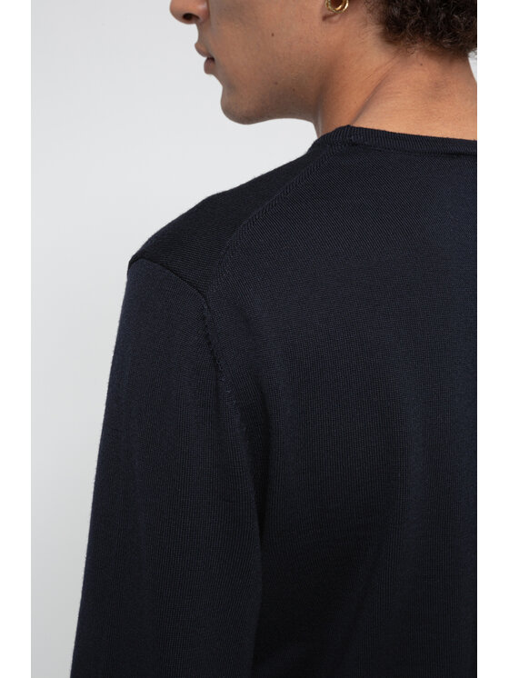 HUGO Hugo Pullover San Paolo 2 50435679 Dunkelblau Regular Fit