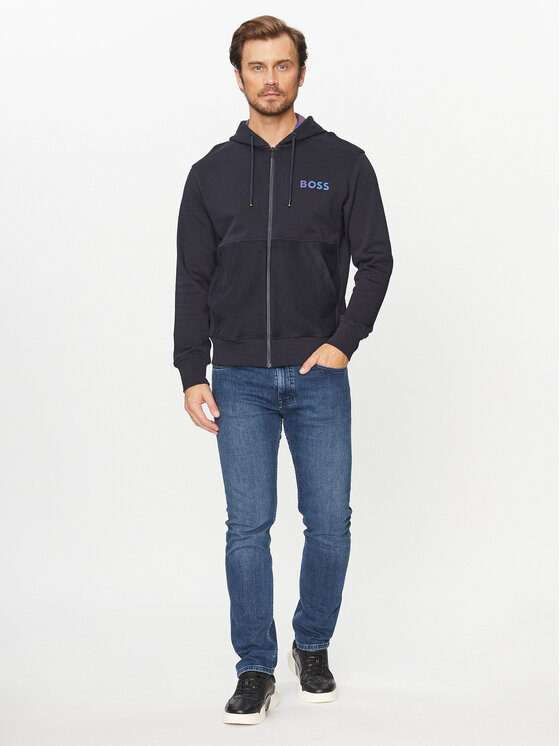 BOSS Boss Pluus Zedoublehood 50501974 Tumesinine Regular Fit