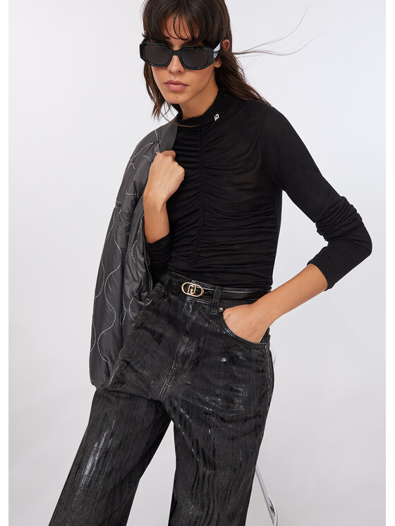Liu Jo Liu Jo T-shirt MF5448J382522222 Nero Slim Fit