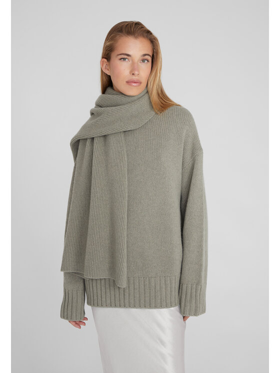 Style Republic Style Republic Szalik mieszanka kaszmiru i wełny Zielony