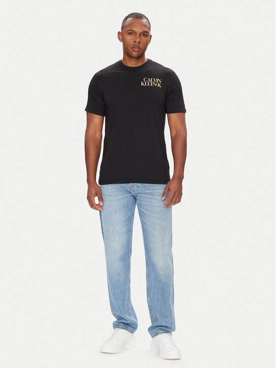 Calvin Klein Jeans Calvin Klein Jeans T-Shirt LV04RC844G Czarny Regular Fit