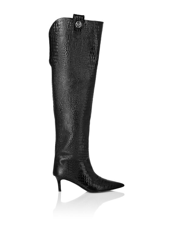PHILIPP PLEIN PHILIPP PLEIN Kozačky 26649 Černá