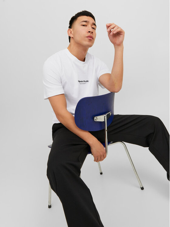 Jack&Jones Jack&Jones T-shirt Vesterbro 12240121 Bijela Relaxed Fit