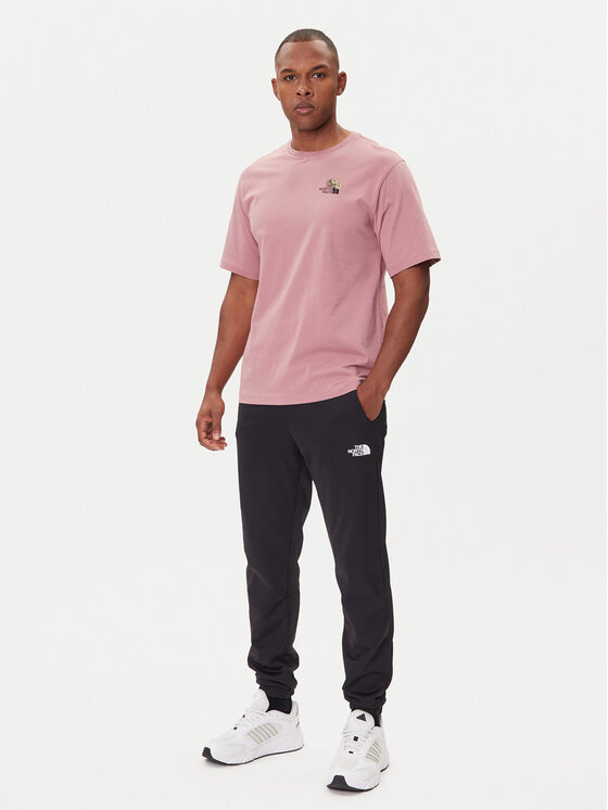 The North Face The North Face T-shirt Dome Flower NF0A8EGX Ružičasta Relaxed Fit