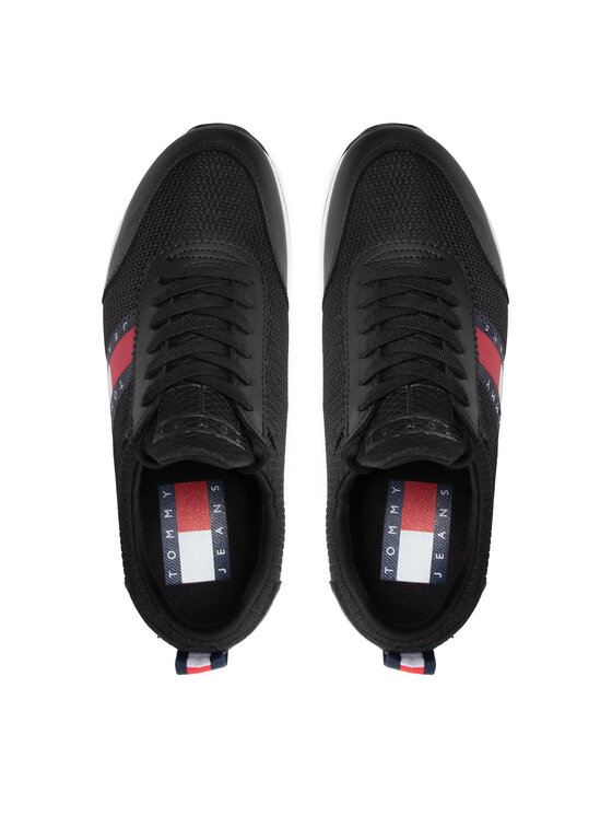 Tommy Jeans Tommy Jeans Sneakersy Flexi Runner Wmn EN0EN01789 Czarny