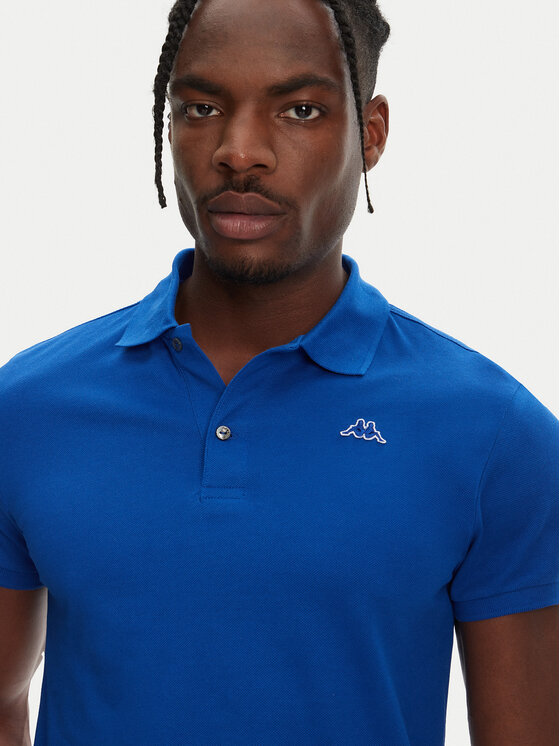 Robe di Kappa Robe di Kappa Tricou polo William 6006170 Albastru Slim Fit