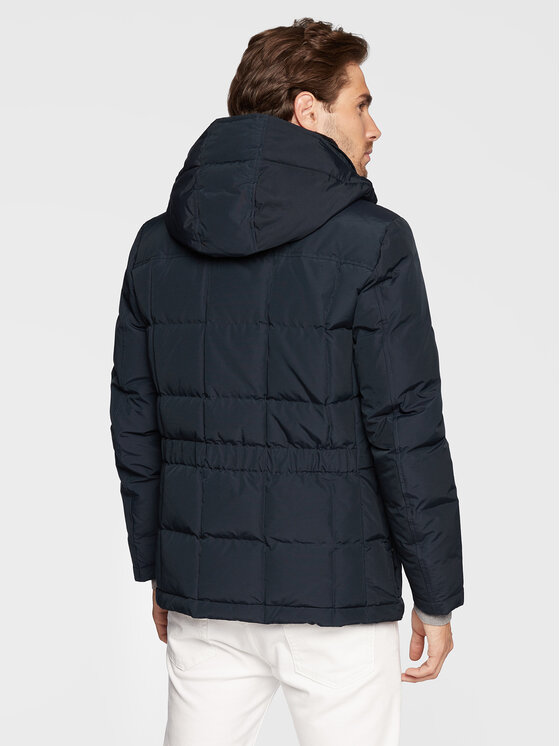 Woolrich Woolrich Pehelykabát Blizzard Field CFWOOU0621MRUT0001 Sötétkék Regular Fit