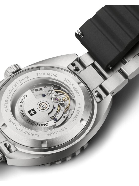 Swiss Military by Chrono Swiss Military by Chrono Hodinky SMA34100.01 Sivá