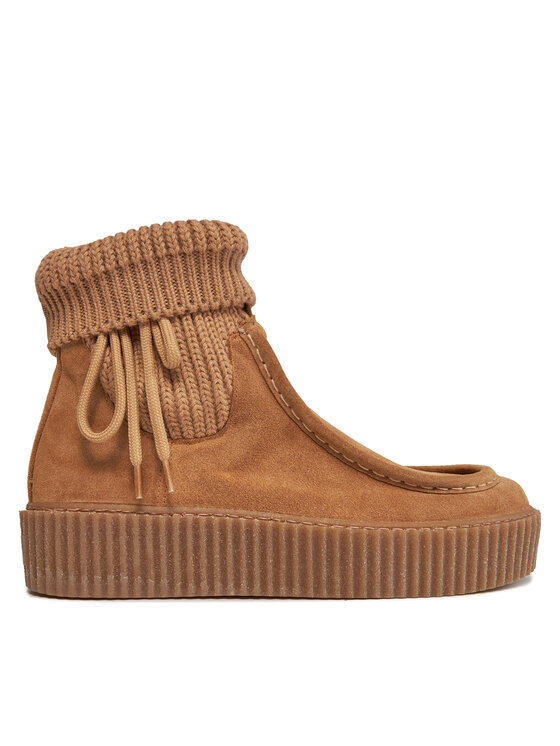 Weekend Max Mara Weekend Max Mara Škornji Juglas 2357960934600 Rjava