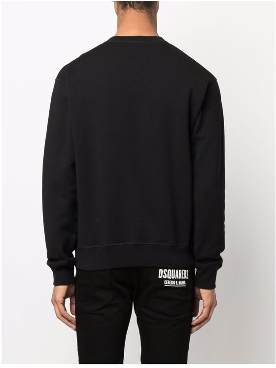 Dsquared2 Dsquared2 Bluza S71GU0448 S25516 900 Czarny Comfort Fit