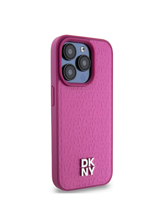 DKNY DKNY Etui na telefon Apple iPhone 15 Pro Różowy