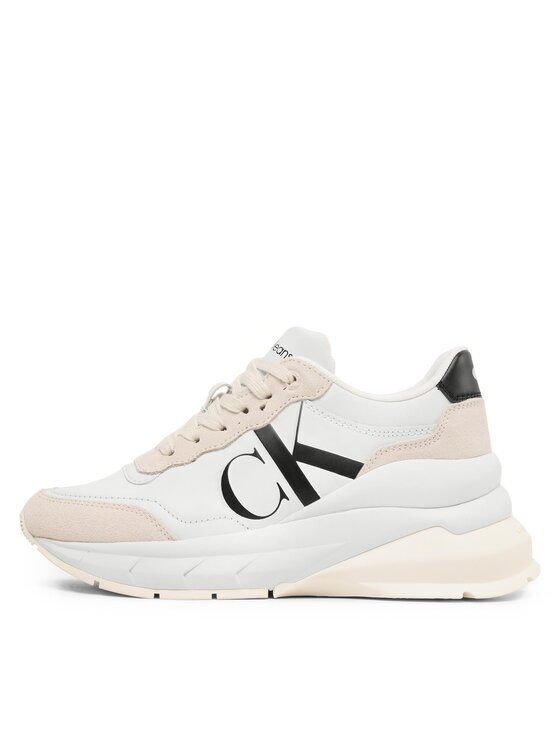 Calvin Klein Jeans Calvin Klein Jeans Superge Wedge Runner Mix Lth Wn YW0YW01099 Bež