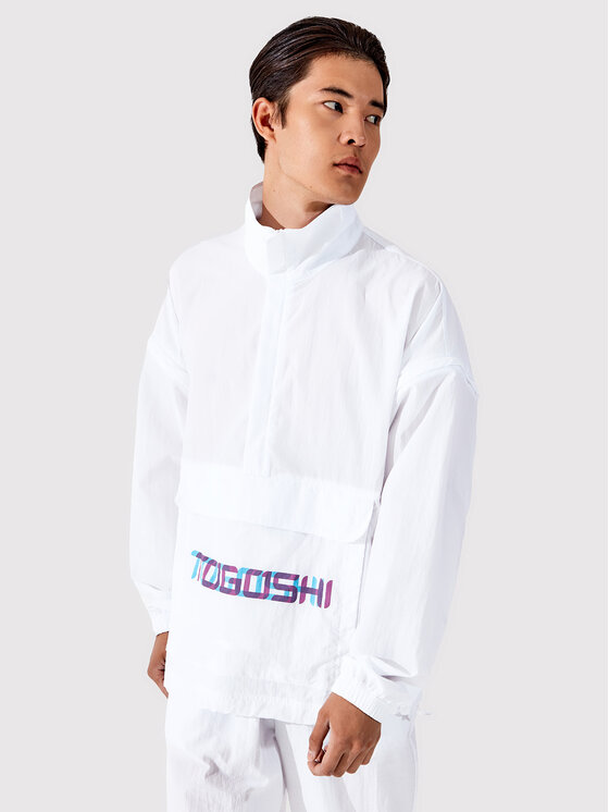 Togoshi Togoshi Giacca anorak TG22-KUU001 Bianco Oversize