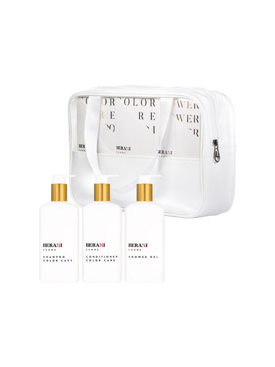 Berani Berani ESSENTIAL COLOR HAIR & BODY CARE SET Zestaw do pielęgnacji włosów i ciała Zestaw kosmetyków