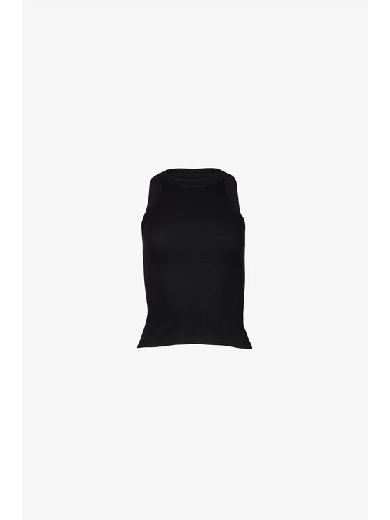 LE POSSÉ LE POSSÉ Tank top TTPC Μαύρο Slim Fit