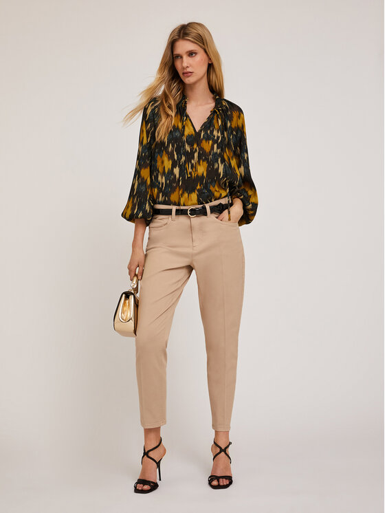 Motivi Motivi Blusa 2725W100733N0S5 Giallo Regular Fit