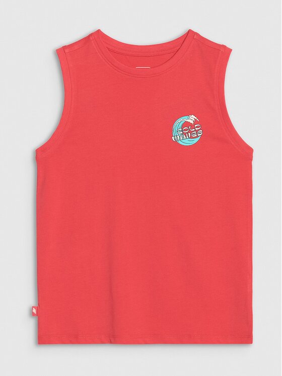 4F 4F Tank top 4FJWSS25TSLEM162-63S Różowy Regular Fit
