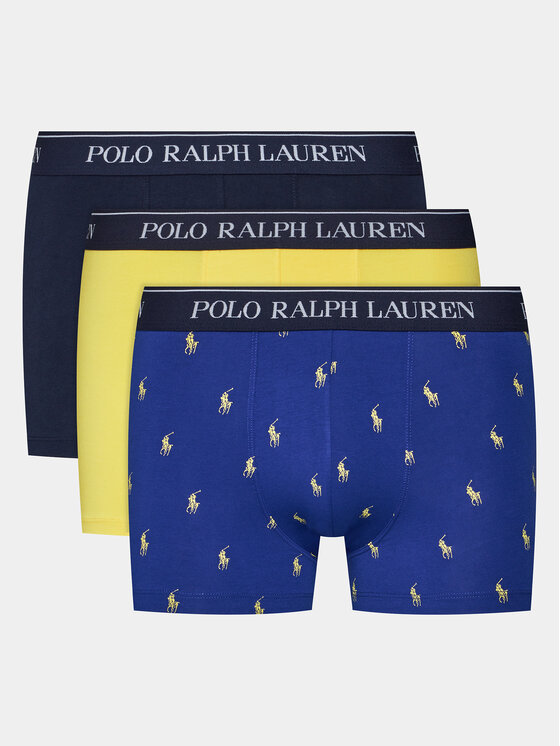 Polo Ralph Lauren Set 3 perechi de boxeri 714830299118 Colorat