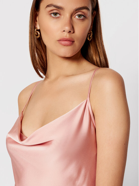 Guess Guess Cocktail obleka New Akilina W1YK1C WD8G0 Roza Slim Fit