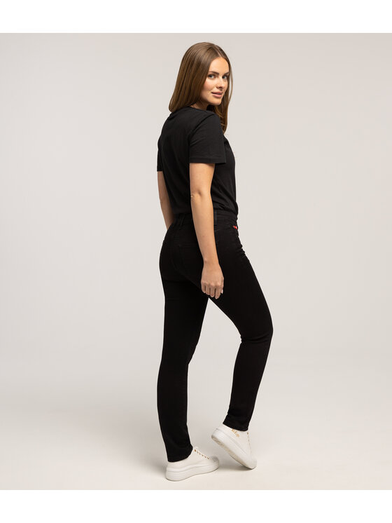 Lee Cooper Lee Cooper Jeansy LC135 8151 Czarny Slim Fit