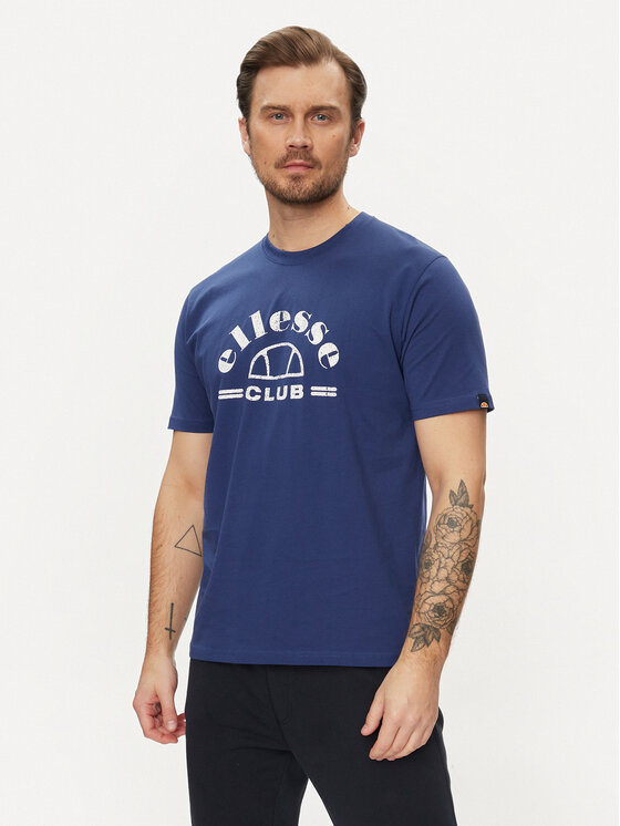Ellesse Tricou Club SHV20259 Bleumarin Regular Fit