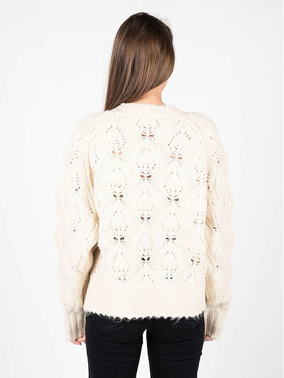 Silvian Heach Silvian Heach Maglione CVA22153MA Beige Oversize