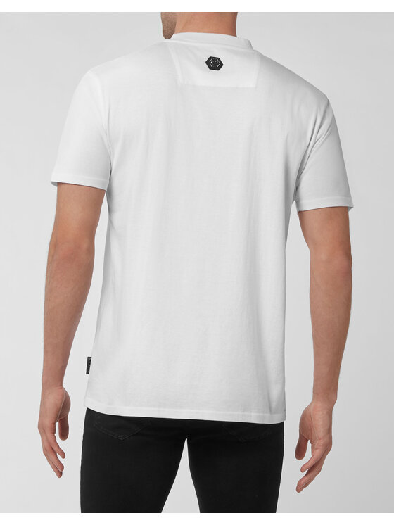 PHILIPP PLEIN PHILIPP PLEIN Tričko 115 Biela Regular Fit