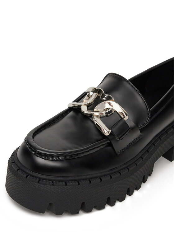 DeeZee DeeZee Loafersy 25365-7 Czarny
