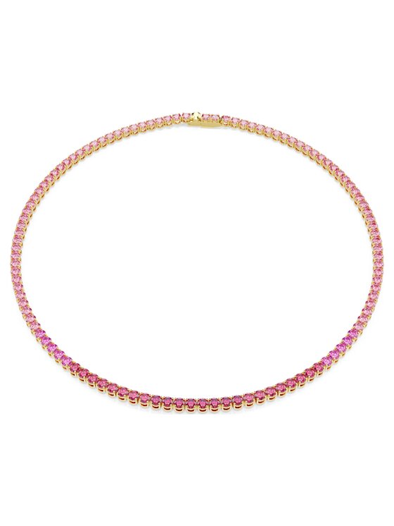 Swarovski Swarovski Naszyjnik Matrix Tennis 5751762 Różowy