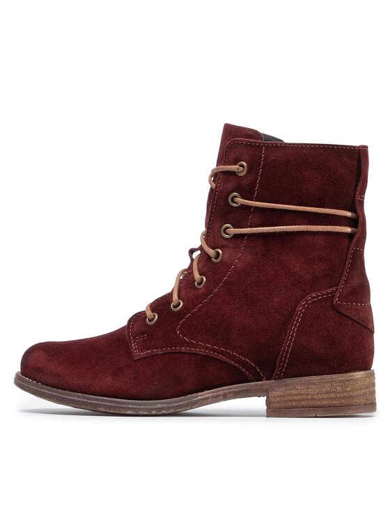 Josef Seibel Josef Seibel Черевики Sienna 70 99670 MI944 460 Бордовий