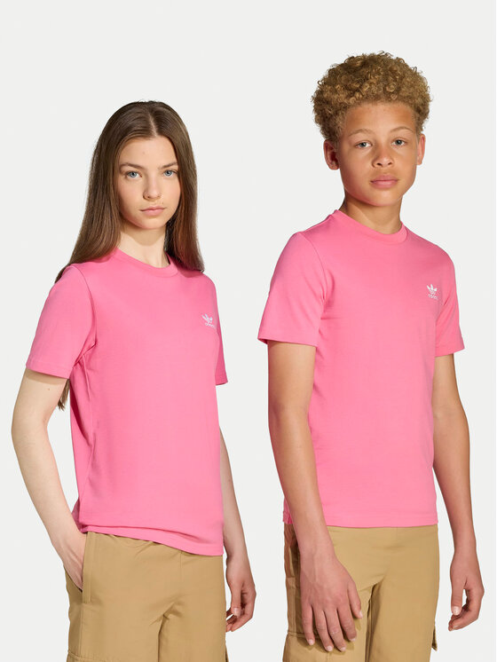 adidas adidas T-shirt JY4986 Ružičasta Regular Fit