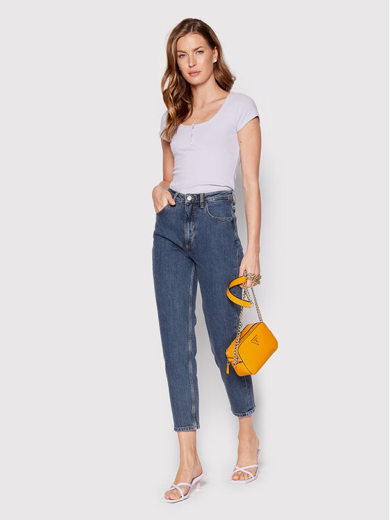 Blusa W2YP24 KBCO2 Viola Slim Fit