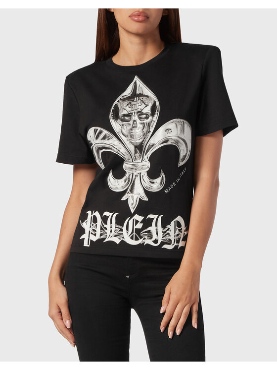 PHILIPP PLEIN PHILIPP PLEIN T-Shirt 2305 Černá Regular Fit