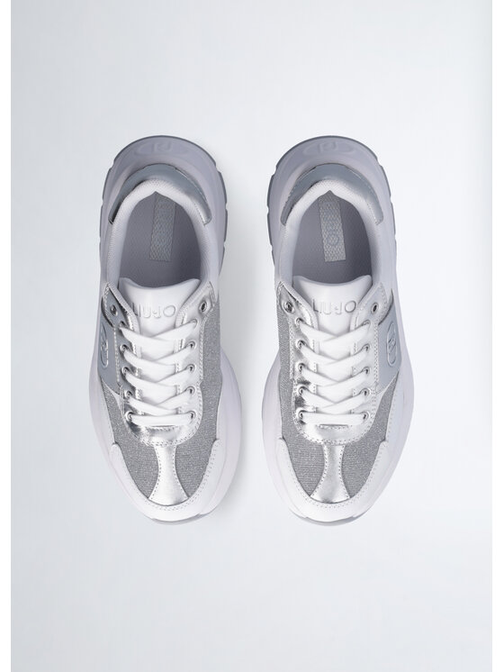 Liu Jo Liu Jo Sneakersy BA5065PX62004370 Srebrny