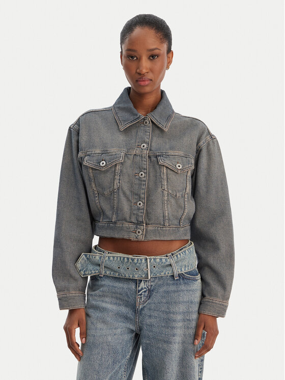 HUGO HUGO Jeansjacke Galatea_B 50553000 Blau Oversize