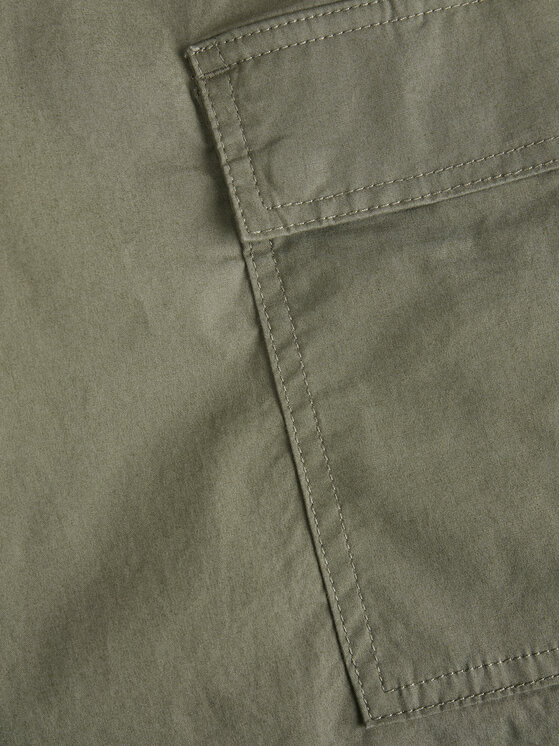 JJXX JJXX Spodnie capri Olga 12271698 Zielony Straight Fit