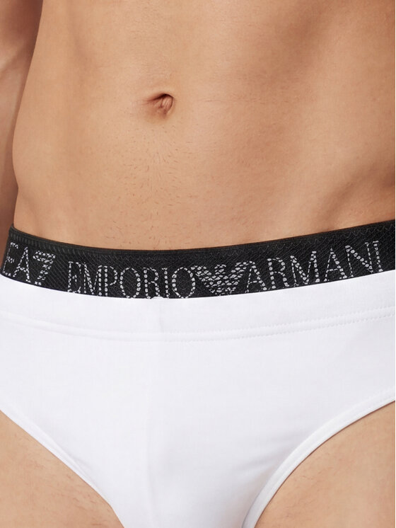 EA7 Emporio Armani EA7 Emporio Armani Plavky 7M000531 AF21074 U0002 Biela