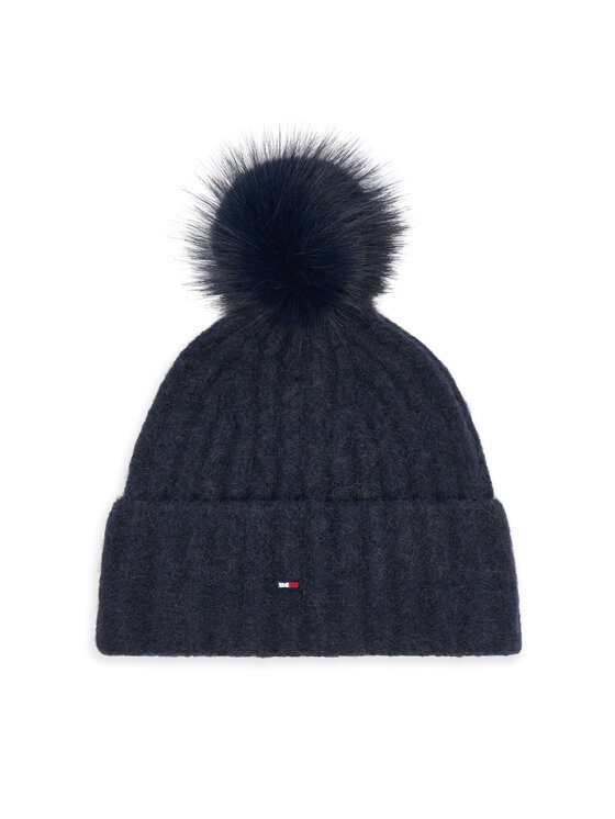 Tommy Hilfiger Tommy Hilfiger Шапка Th Flag AW0AW19330 Тъмносин