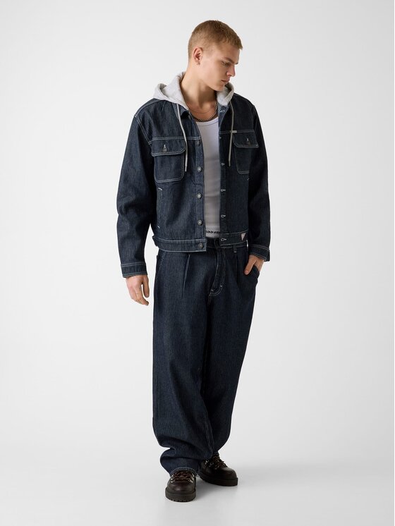 Guess Jeans Guess Jeans Kurtka przejściowa 181632 Szary Classic Fit