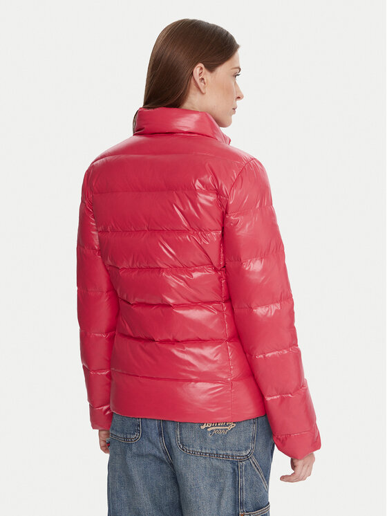 Tommy Jeans Tommy Jeans Vatovaná bunda DW0DW21618 Ružová Slim Fit
