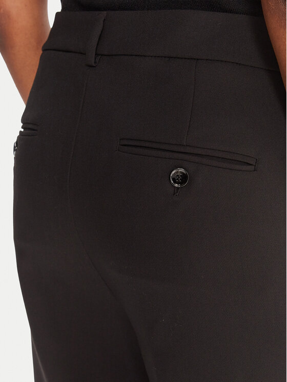 Weekend Max Mara Weekend Max Mara Čino bikses Rana 2515131031 Melns Slim Fit